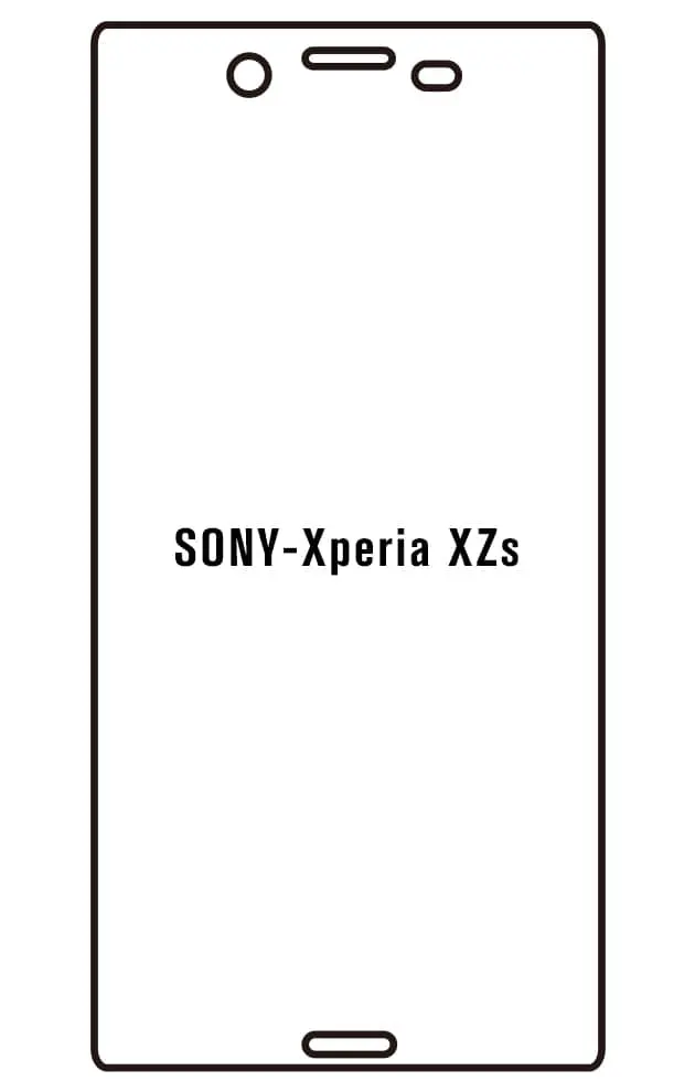 Sony Xperia XZS Přední Hydrogel ochranná fólie