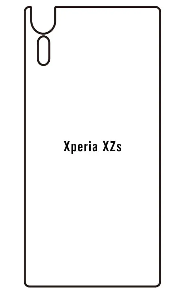 Sony Xperia XZS Zadní Hydrogel ochranná fólie