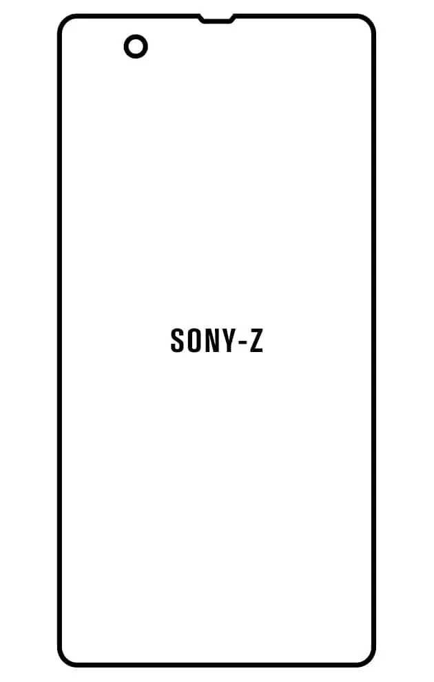 Sony Xperia Z C6603 Přední Hydrogel ochranná fólie