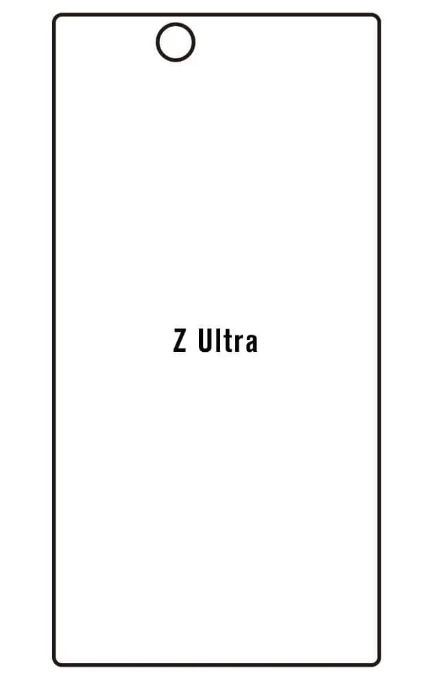 Sony Xperia Z Ultra Zadní Hydrogel ochranná fólie