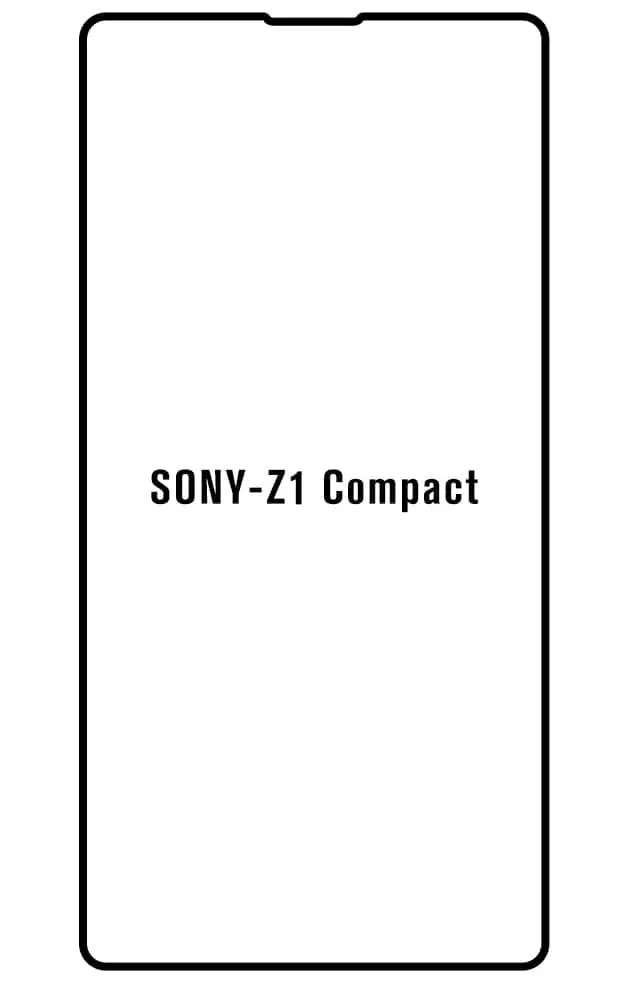 Sony Xperia Z1 Compact Přední Hydrogel ochranná fólie