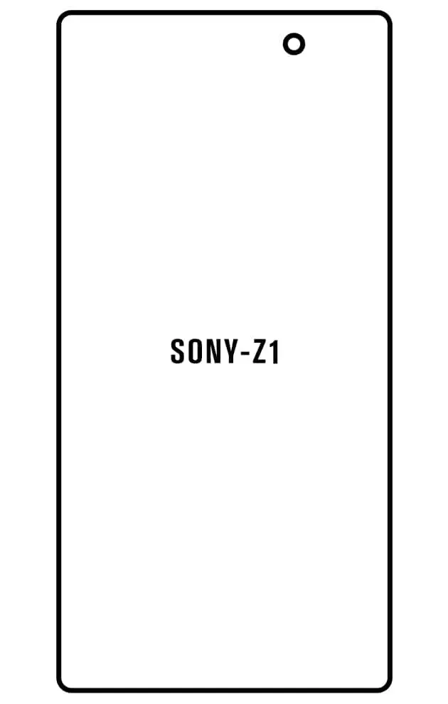 Sony Z1 L39H Přední Hydrogel ochranná fólie