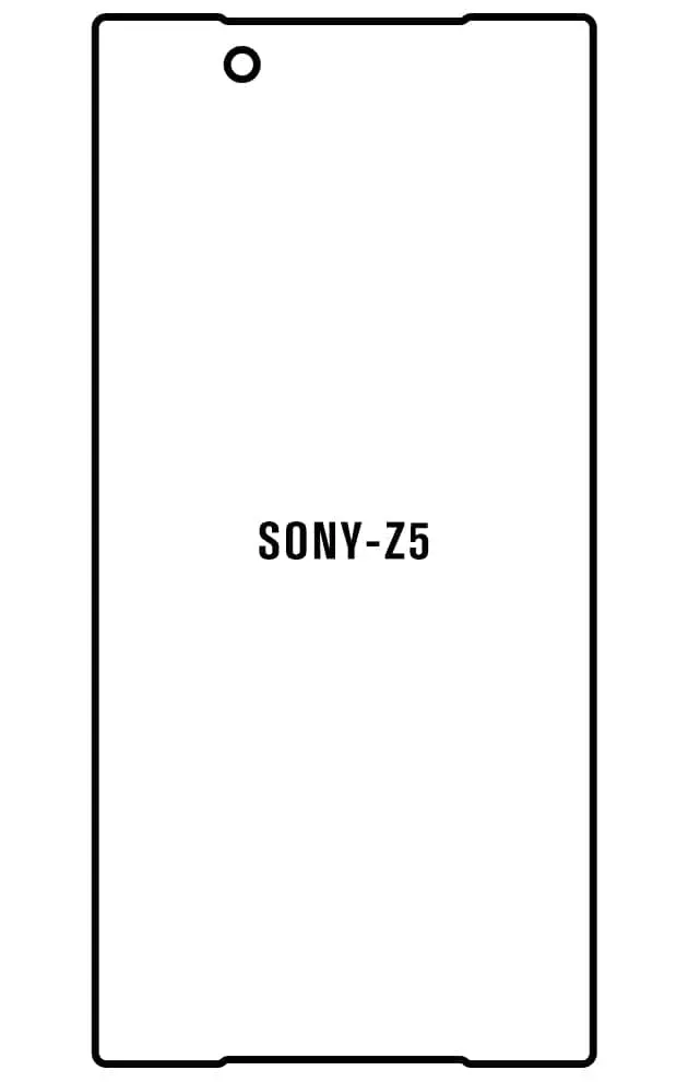 Sony Z5 Přední Hydrogel ochranná fólie