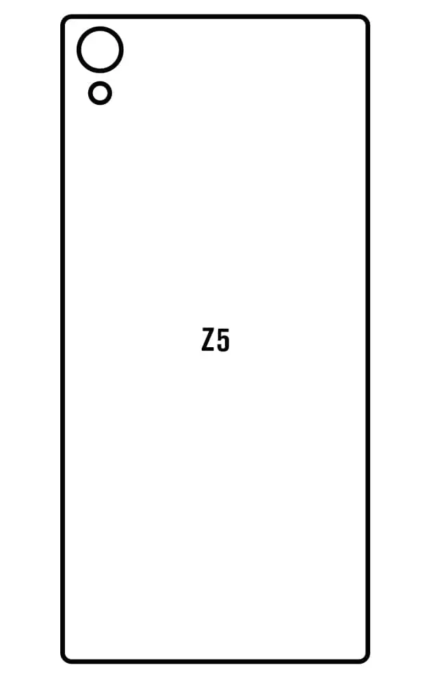 Sony Z5 Zadní Hydrogel ochranná fólie