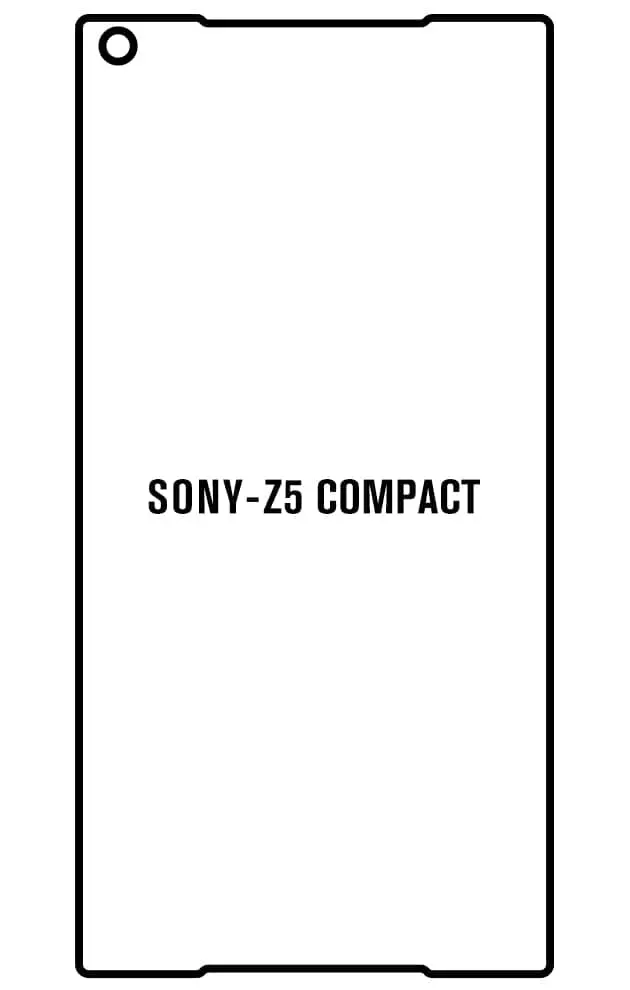 Sony Z5 Compact Přední Hydrogel ochranná fólie