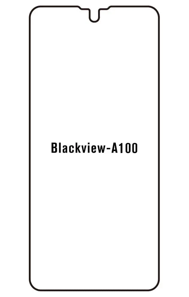 Blackview A100 Přední Hydrogel ochranná fólie