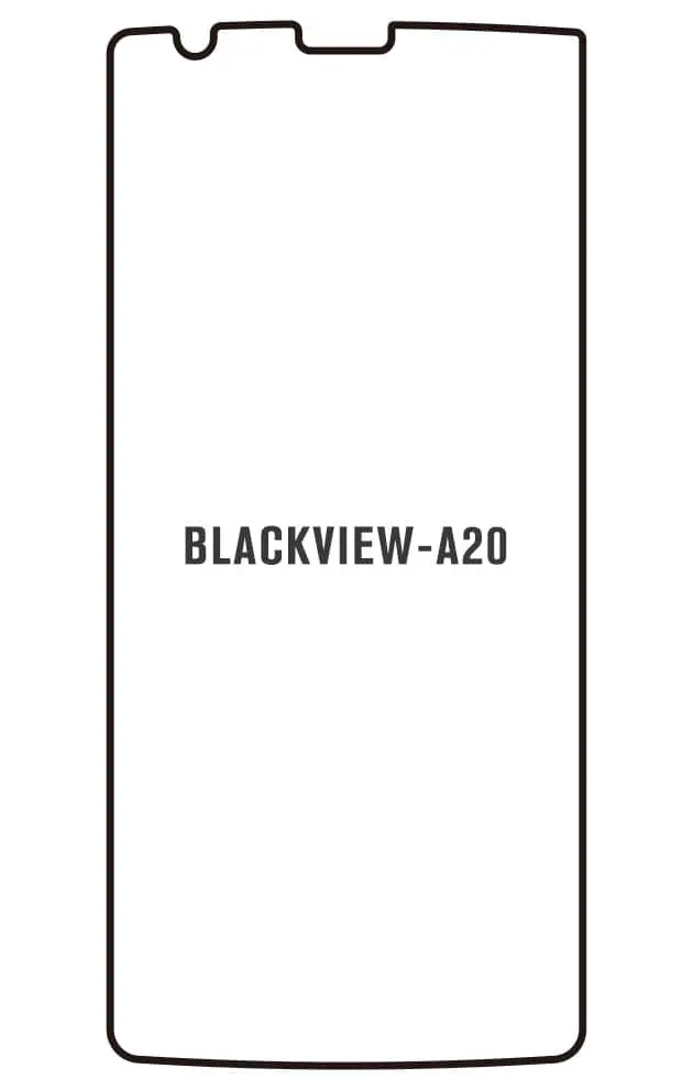 Blackview A20 Přední Hydrogel ochranná fólie