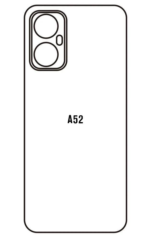 Blackview A52 Zadní Hydrogel ochranná fólie