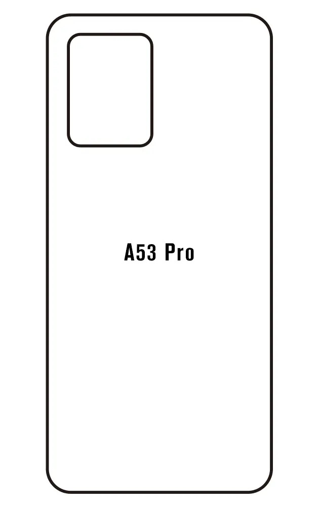 Blackview A53 Pro Zadní Hydrogel ochranná fólie