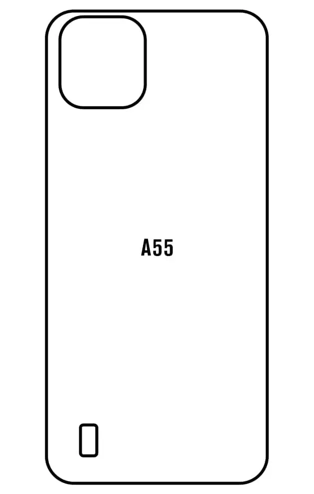 Blackview A55 Zadní Hydrogel ochranná fólie