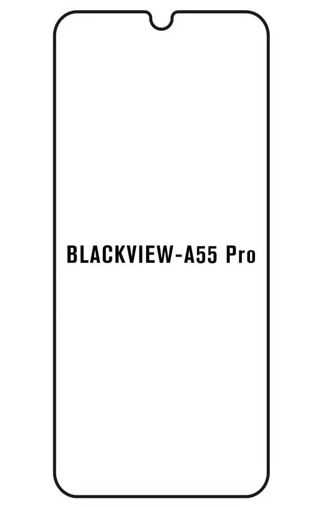 Blackview A55 Pro Přední Hydrogel ochranná fólie