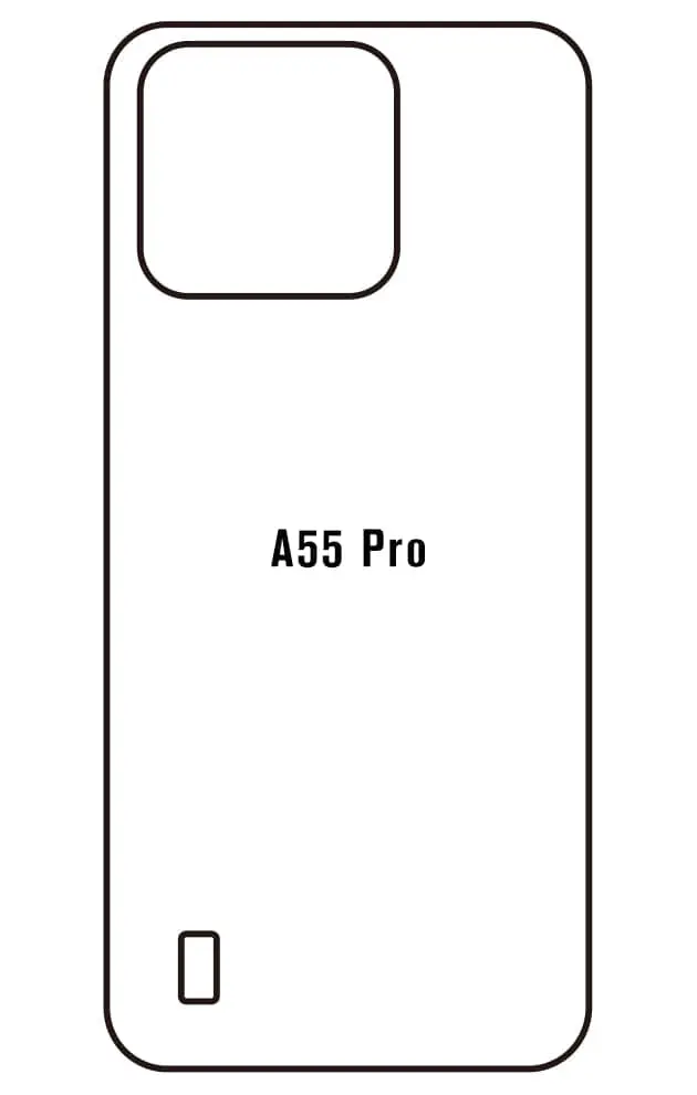 Blackview A55 Pro Zadní Hydrogel ochranná fólie