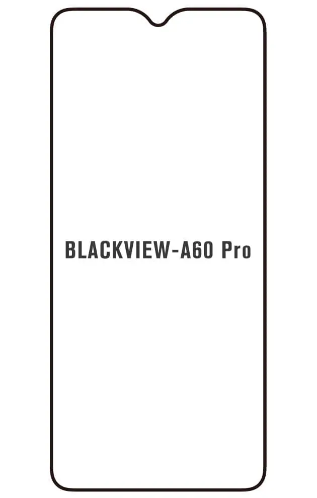 Blackview A60 Pro Přední Hydrogel ochranná fólie
