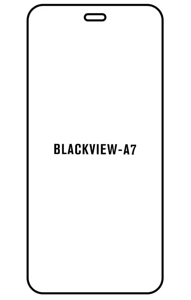 Blackview A7 Přední Hydrogel ochranná fólie