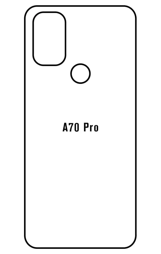 Blackview A70 Pro Zadní Hydrogel ochranná fólie