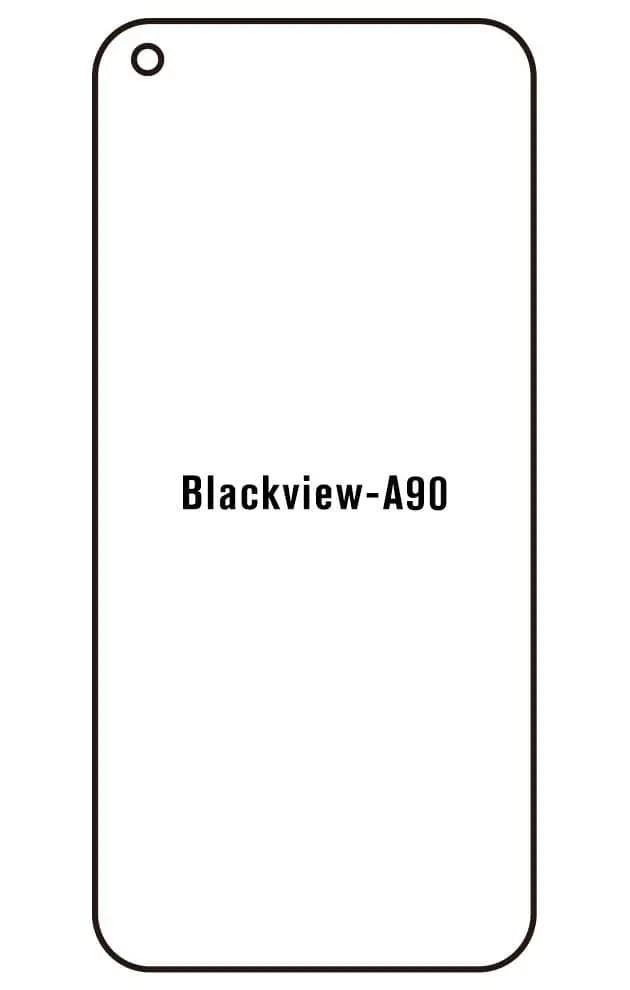 Blackview A90 Přední Hydrogel ochranná fólie