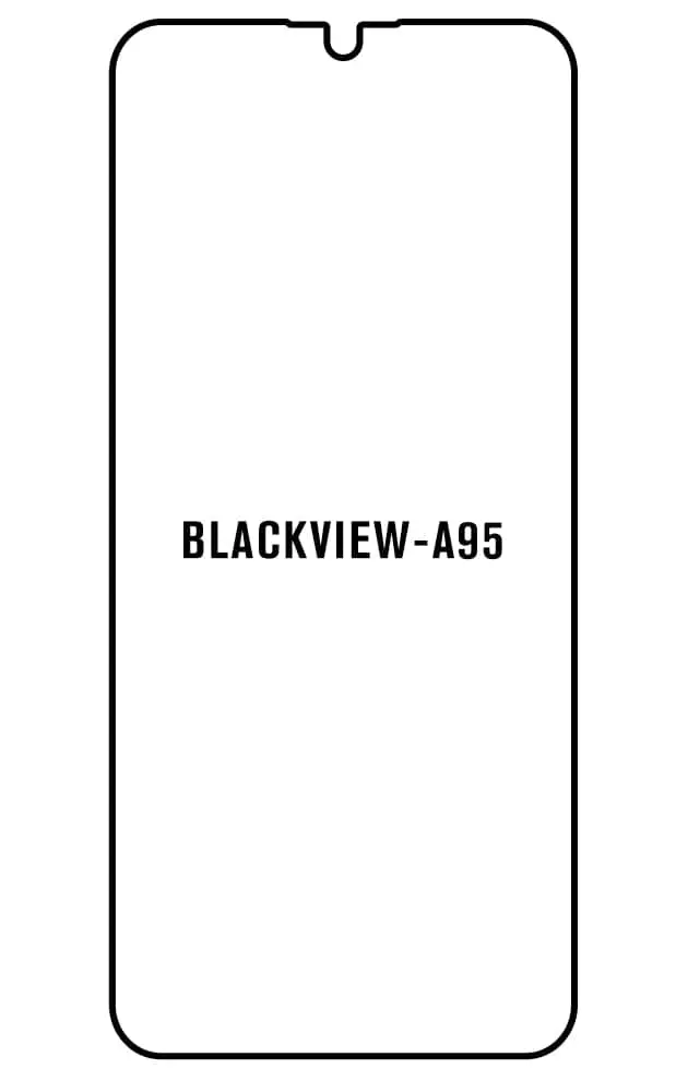 Blackview A95 Přední Hydrogel ochranná fólie