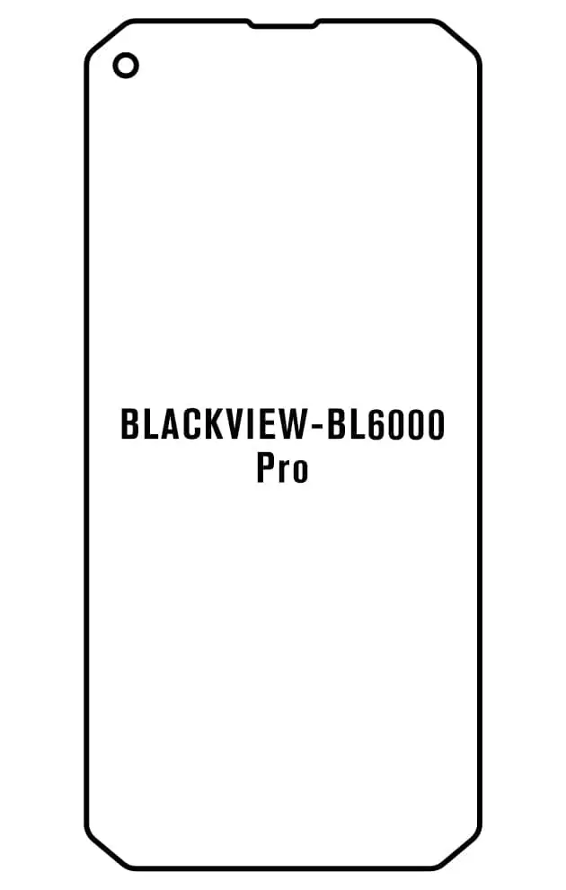 Blackview BL6000 Pro 5G Přední Hydrogel ochranná fólie