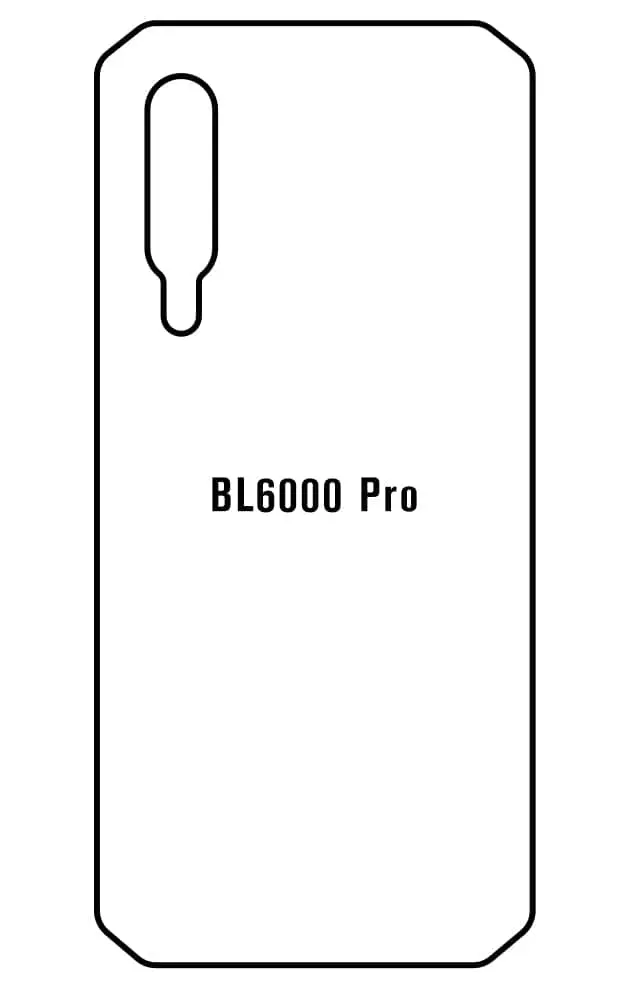 Blackview BL6000 Pro 5G Zadní Hydrogel ochranná fólie
