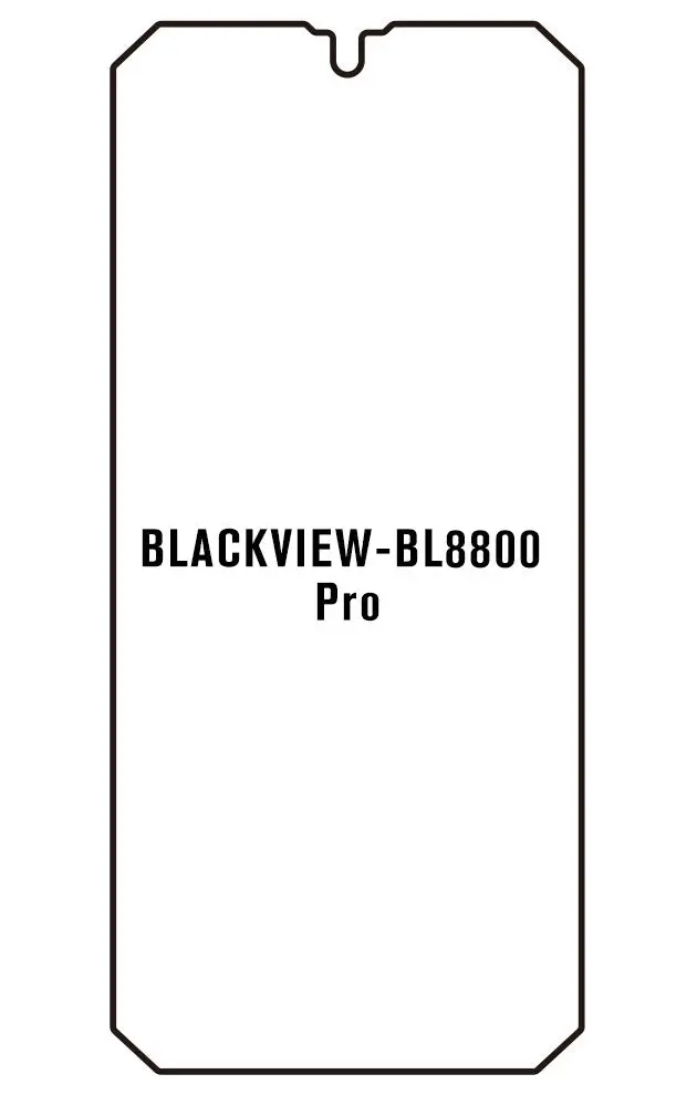 Blackview BL8800 Pro Přední Hydrogel ochranná fólie
