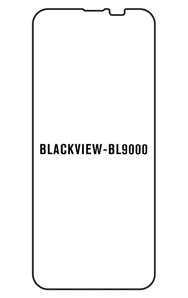 Blackview BL9000 Přední Hydrogel ochranná fólie