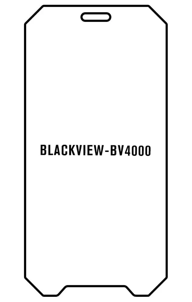 Blackview BV4000 Přední Hydrogel ochranná fólie