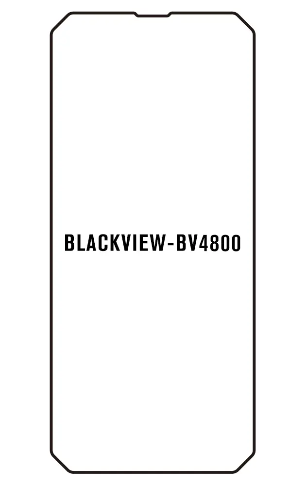 Blackview BV4800 Přední Hydrogel ochranná fólie