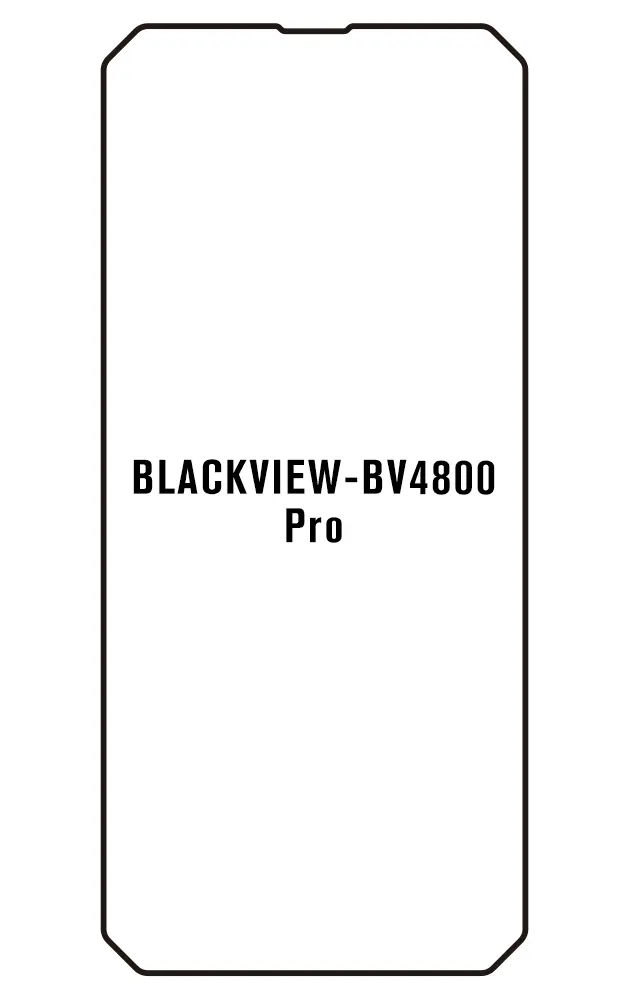 Blackview BV4800 Pro Přední Hydrogel ochranná fólie