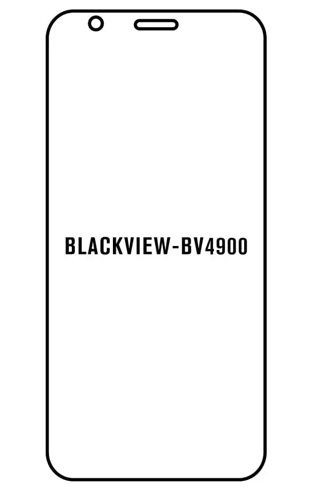 Blackview BV4900 Přední Hydrogel ochranná fólie