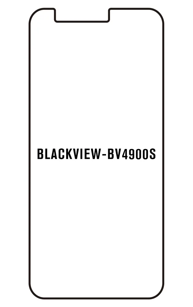 Blackview BV4900s Přední Hydrogel ochranná fólie