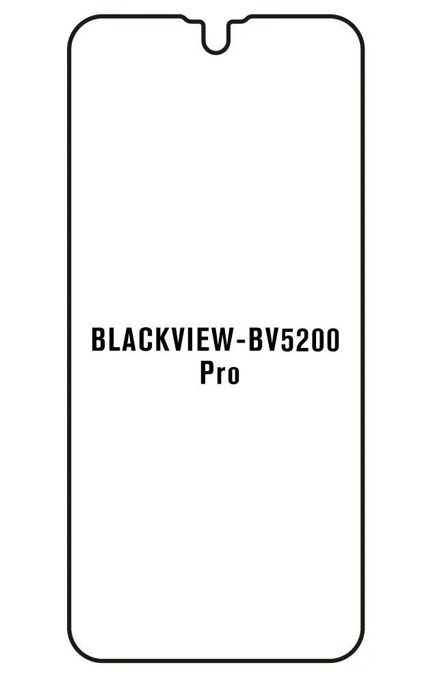 Blackview BV5200 Pro Přední Hydrogel ochranná fólie