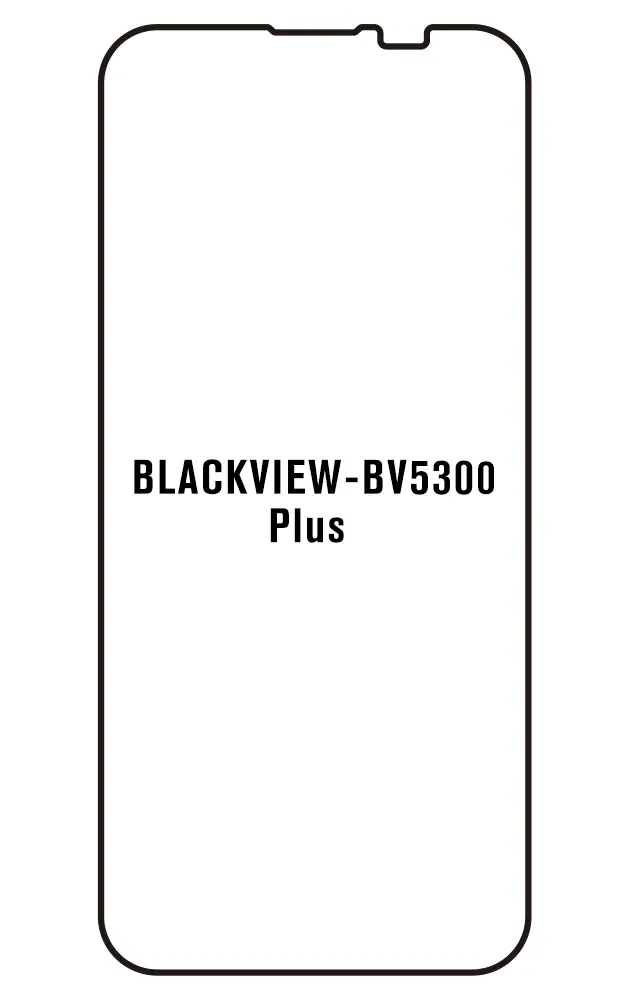 Blackview BV5300 Plus Přední Hydrogel ochranná fólie