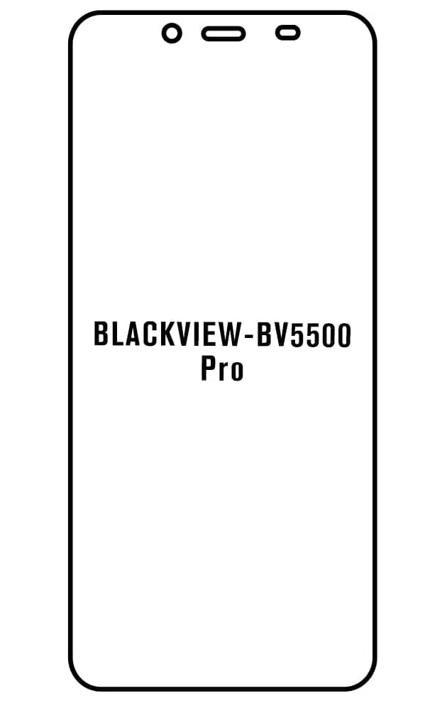 Blackview BV5500 Pro Přední Hydrogel ochranná fólie