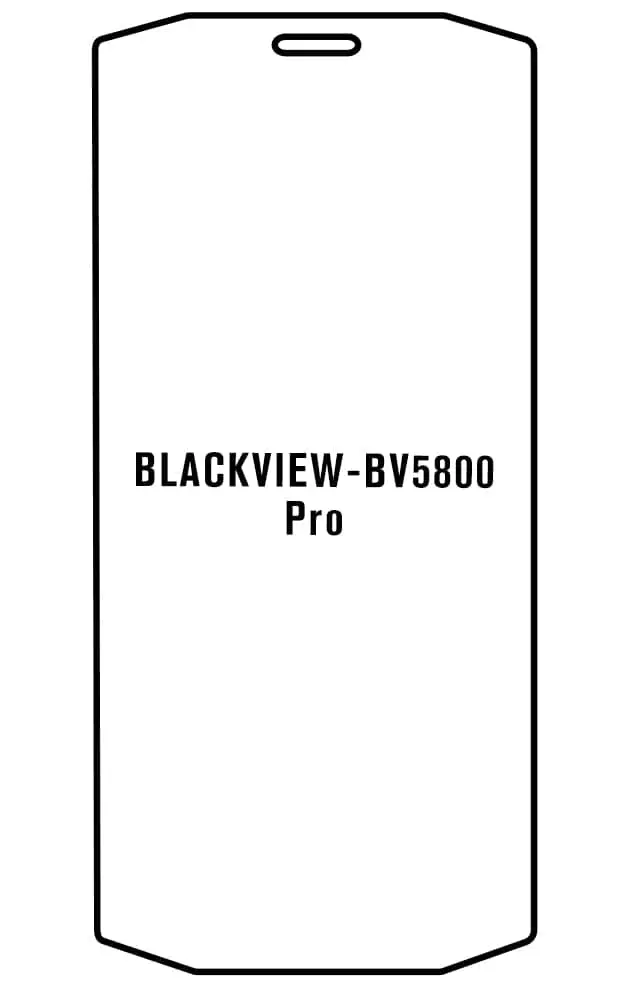 Blackview BV5800 Pro Přední Hydrogel ochranná fólie