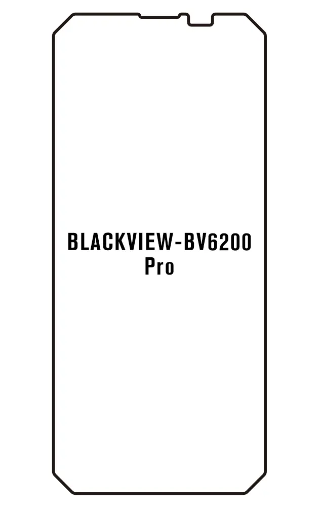 Blackview BV6200 Pro Přední Hydrogel ochranná fólie