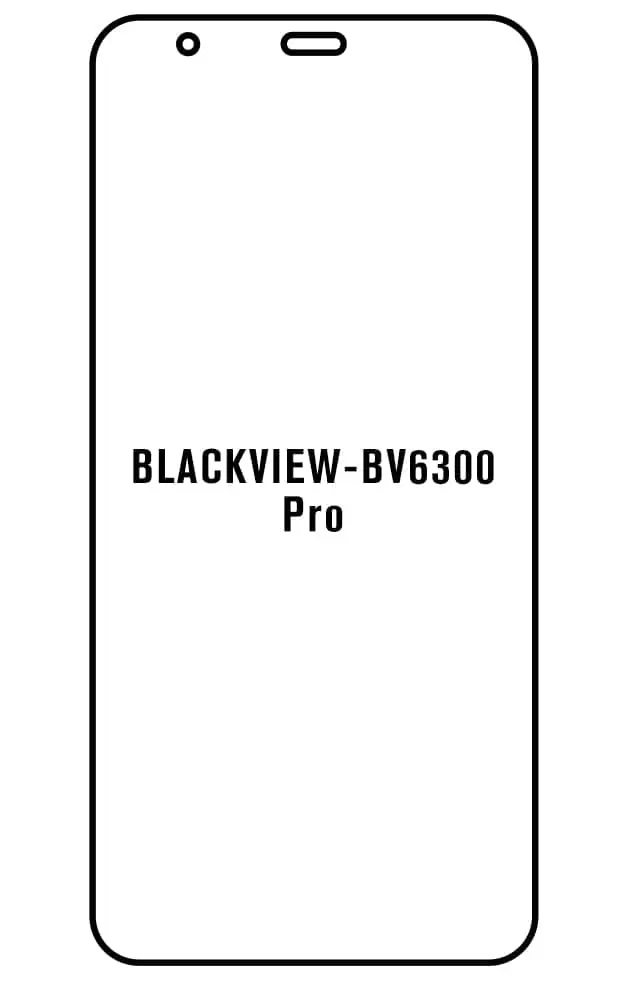Blackview BV6300 Pro Přední Hydrogel ochranná fólie
