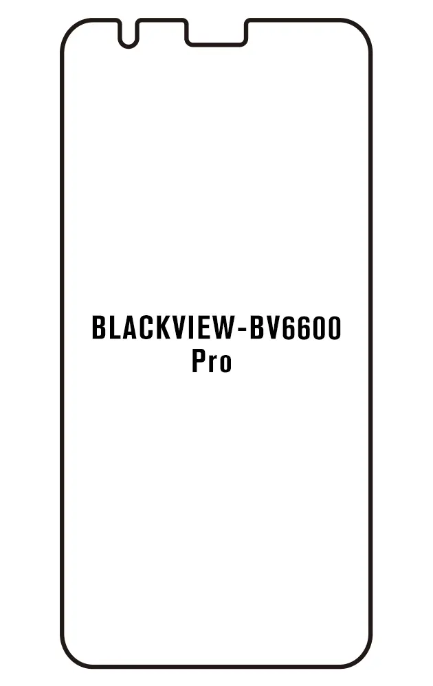 Blackview BV6600 Pro Přední Hydrogel ochranná fólie