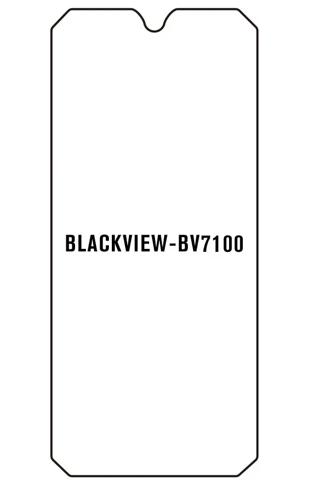 Blackview BV7100 Přední Hydrogel ochranná fólie