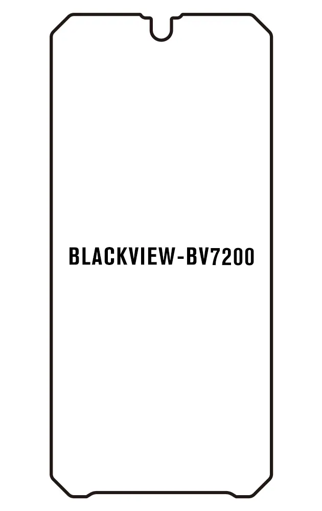 Blackview BV7200 Přední Hydrogel ochranná fólie