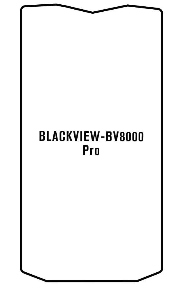 Blackview BV8000 Pro Přední Hydrogel ochranná fólie