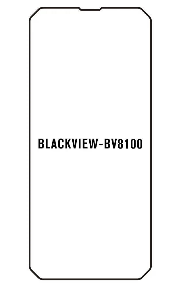 Blackview BV8100 Přední Hydrogel ochranná fólie