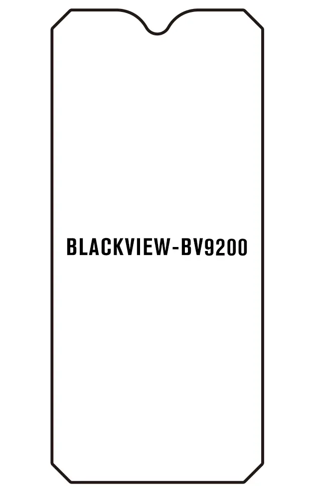 Blackview BV9200 Přední Hydrogel ochranná fólie
