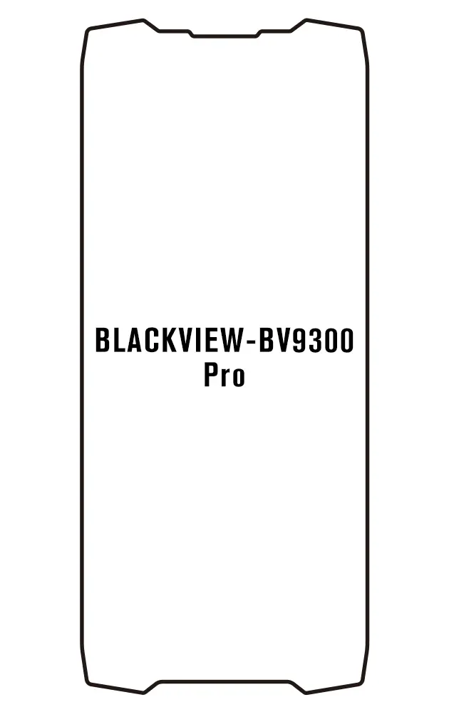 Blackview BV9300 Pro Přední Hydrogel ochranná fólie