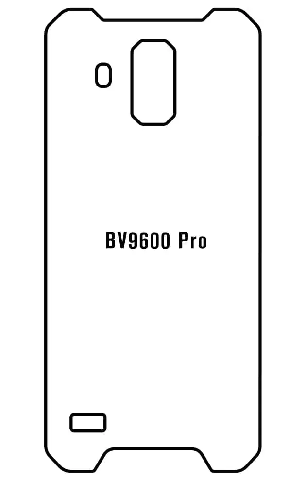 Blackview BV9600 Pro Zadní Hydrogel ochranná fólie