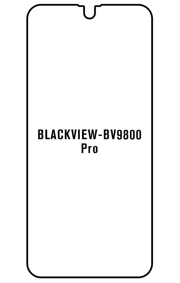 Blackview BV9800 Pro Přední Hydrogel ochranná fólie