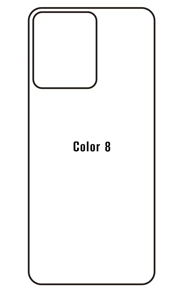 Blackview Color 8 Zadní Hydrogel ochranná fólie