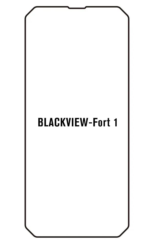 Blackview Fort 1 Přední Hydrogel ochranná fólie