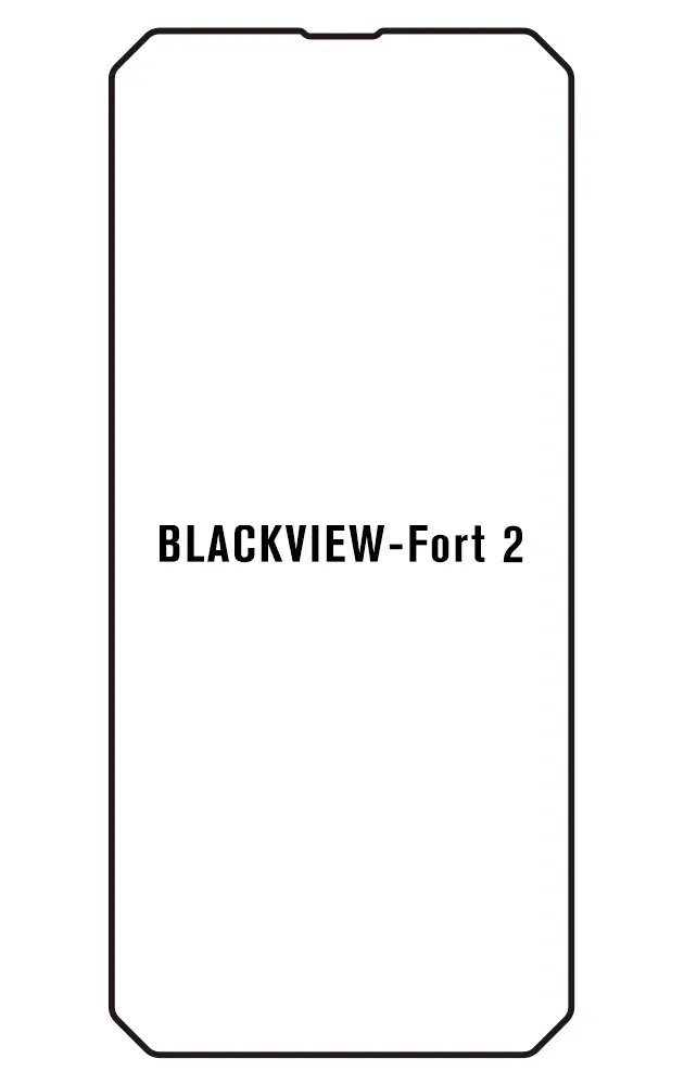 Blackview Fort 2 Přední Hydrogel ochranná fólie