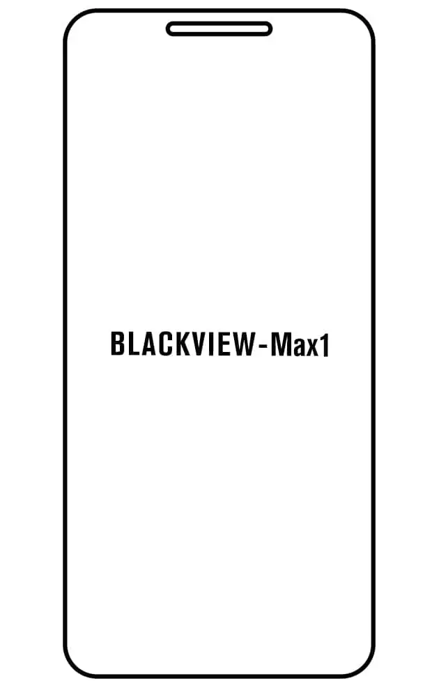 Blackview Max 1 Přední Hydrogel ochranná fólie