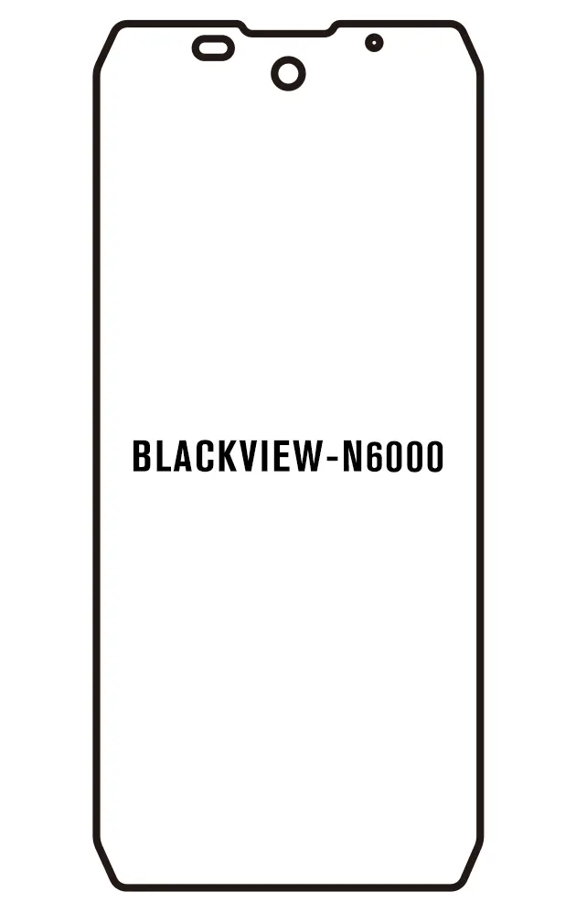 Blackview N6000 Přední Hydrogel ochranná fólie